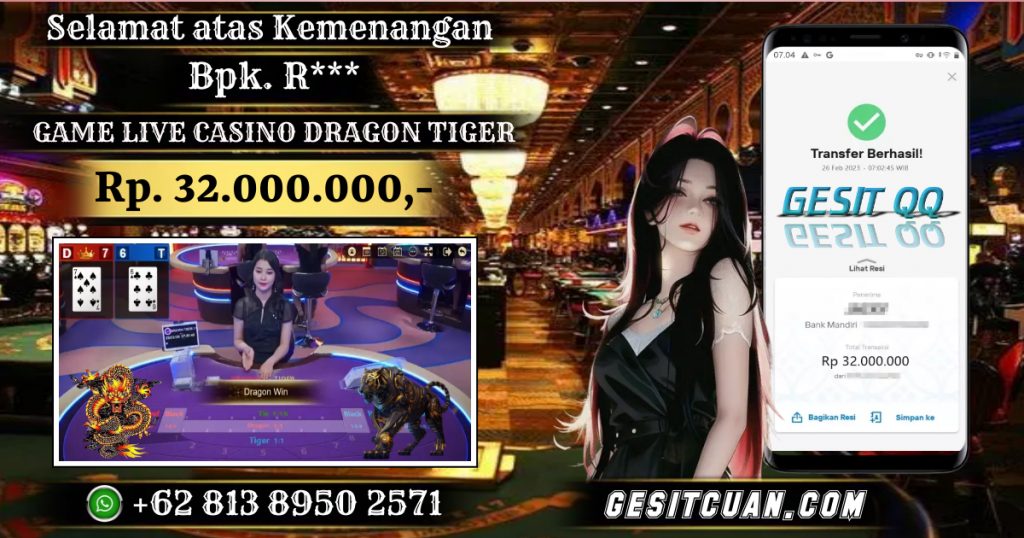 Win 32jt PKV Live Casino | DRAGON TIGER