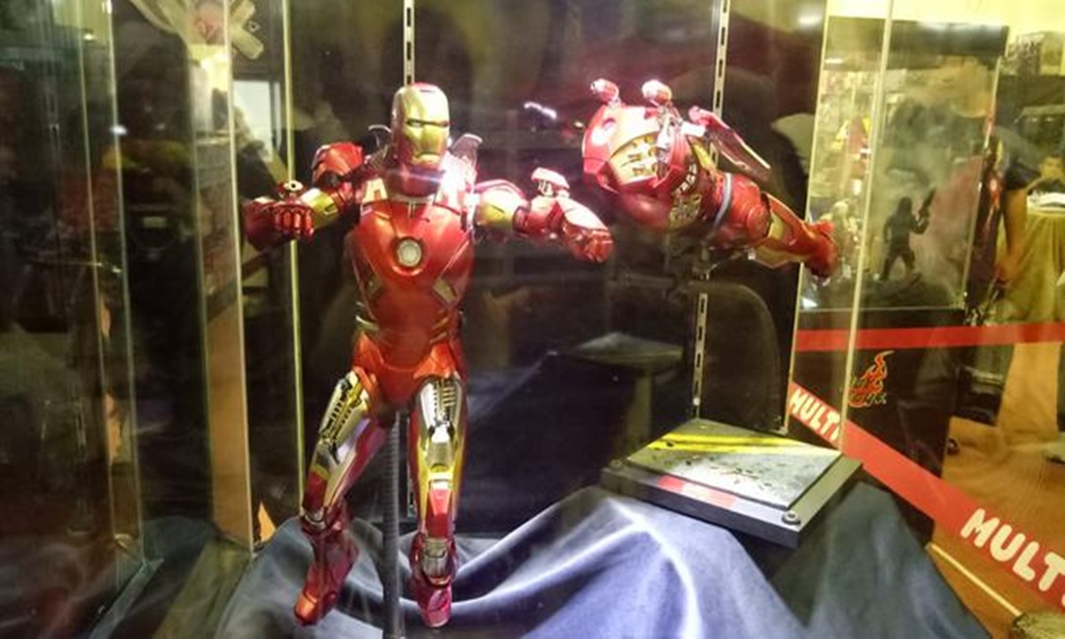 California Jual Patung Iron Man Seukuran Aslinya