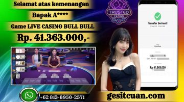 Menang 41jt Bermain Game Live Casino | BULL BULL