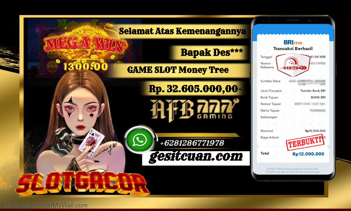 Slot Anti Rungkad Menangkan Jutaan Rupiah di GesitQQ
